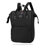 Easy to Carry Diaper Bag for Mother (Chexblack)